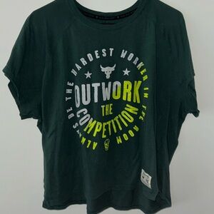 UA project rock tshirt